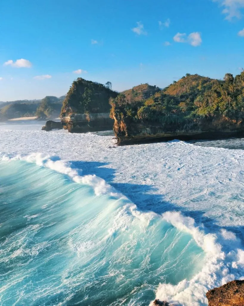 pantai di Malang Selatan