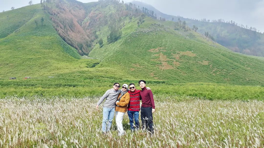 Padang Savana Bukit Teletubbies Bromo Tengger Semeru