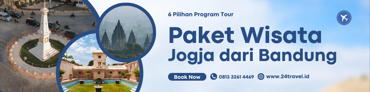 harga trip paket wisata tour ke jogja dari bandung itinerary 3 hari 2 malam dan 4 hari 3 malam