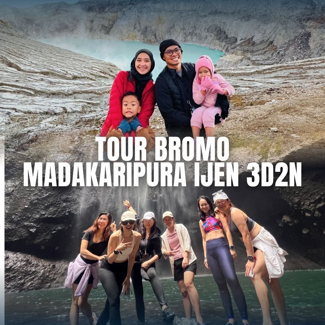 Paket Jalan Jalan Family Bromo Madakaripura Ijen 3D2N
