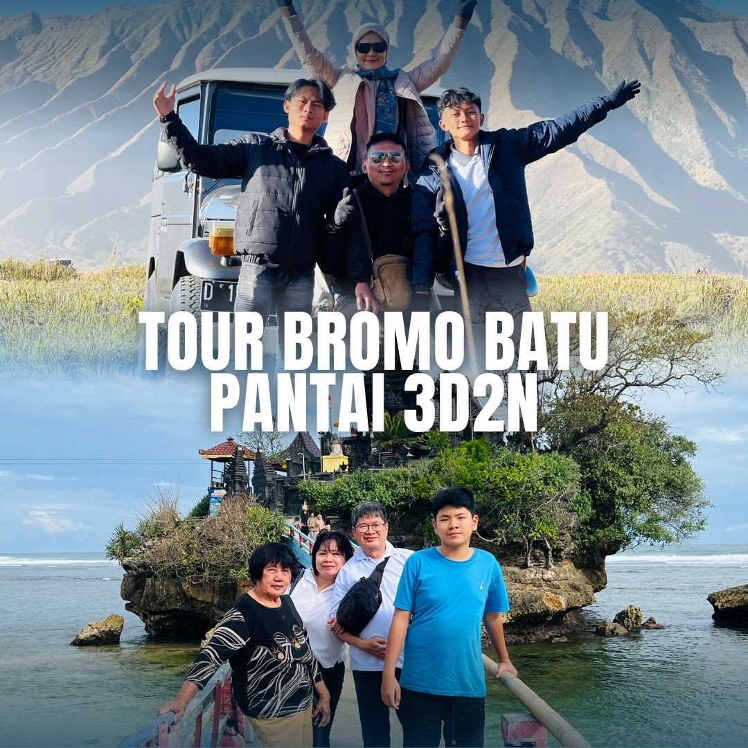 Paket Tour Bromo Batu Pantai 3D2N