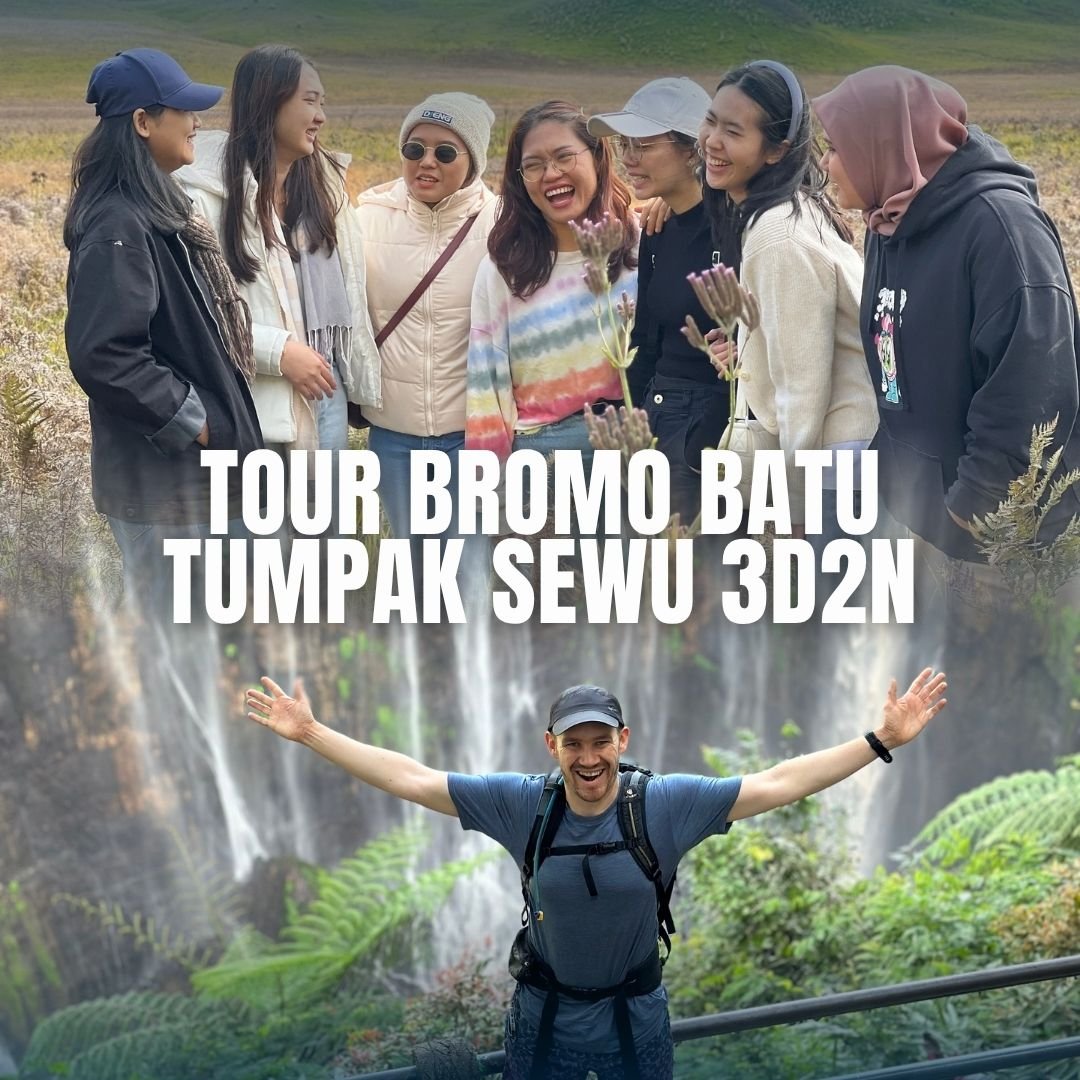 Paket Travel Wisata Bromo Batu Tumpak Sewu 3 Hari 2 Malam