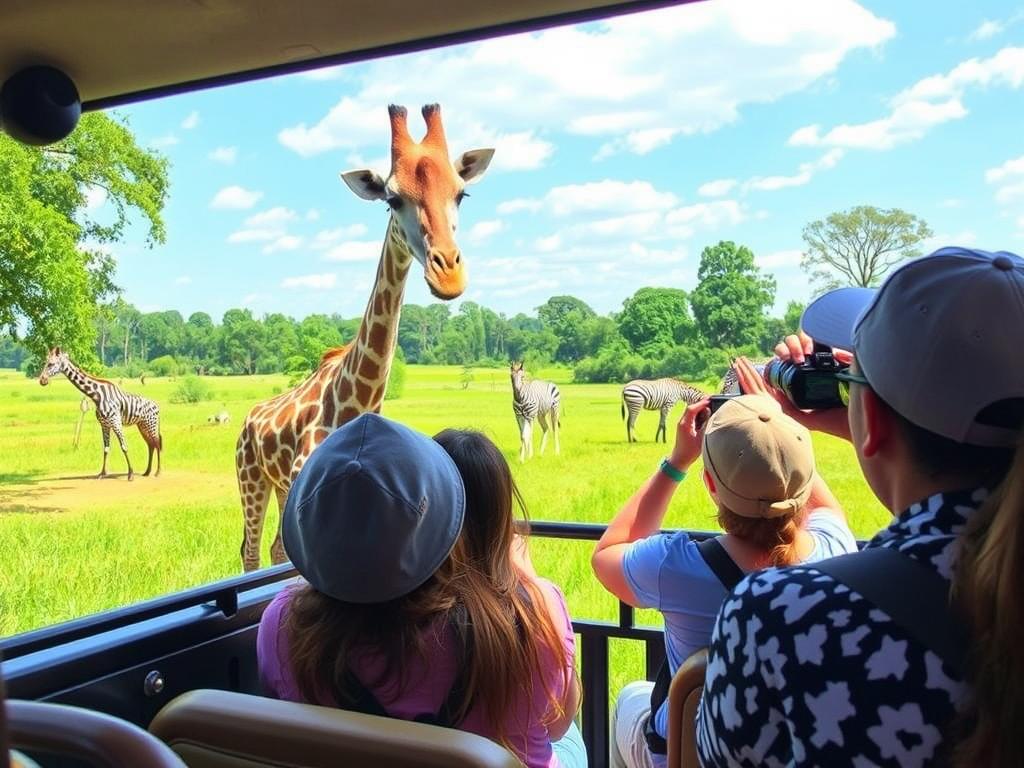 Aktivitas Safari Journey di Taman Safari Bogor