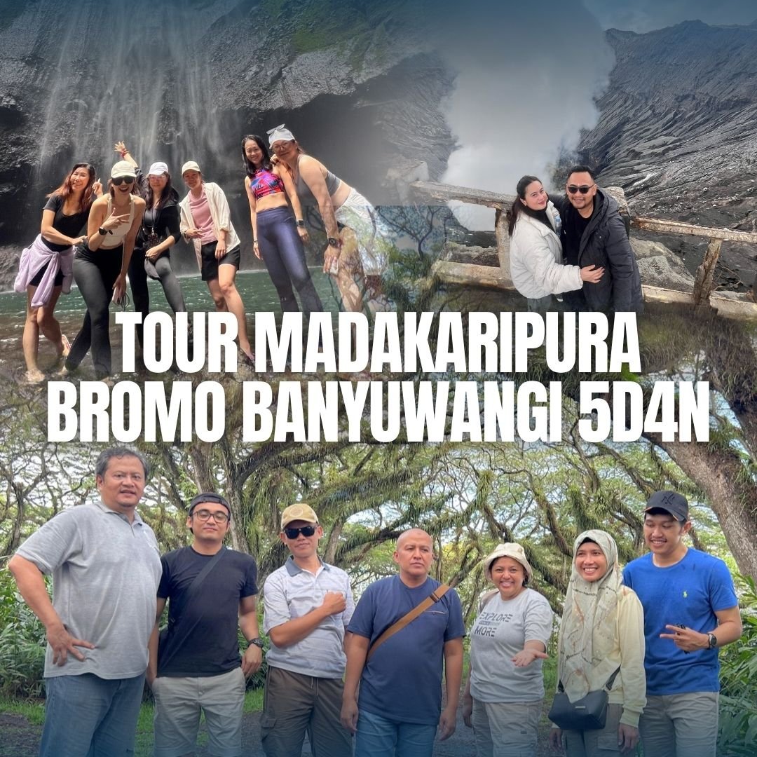 Paket Wisata Bromo Madakaripura Banyuwangi 5 Hari 4 Malam Paket Wisata Bromo Madakaripura Banyuwangi 5 Hari 4 Malam