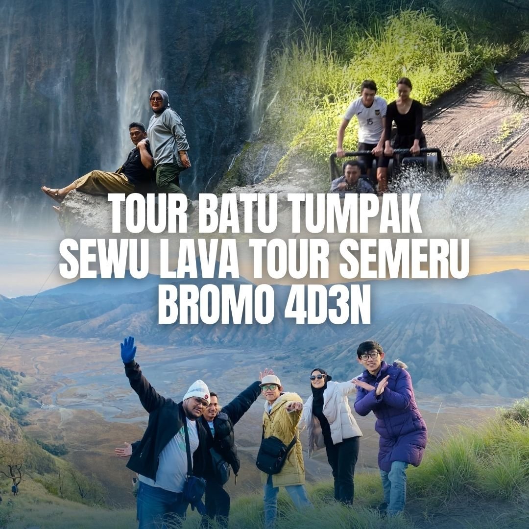 Paket Wisata Bromo Malang Batu Tumpak Sewu Lava Tour Semeru 4 Hari 3 Malam Paket Wisata Bromo Malang Batu Tumpak Sewu Lava Tour Semeru 4 Hari 3 Malam
