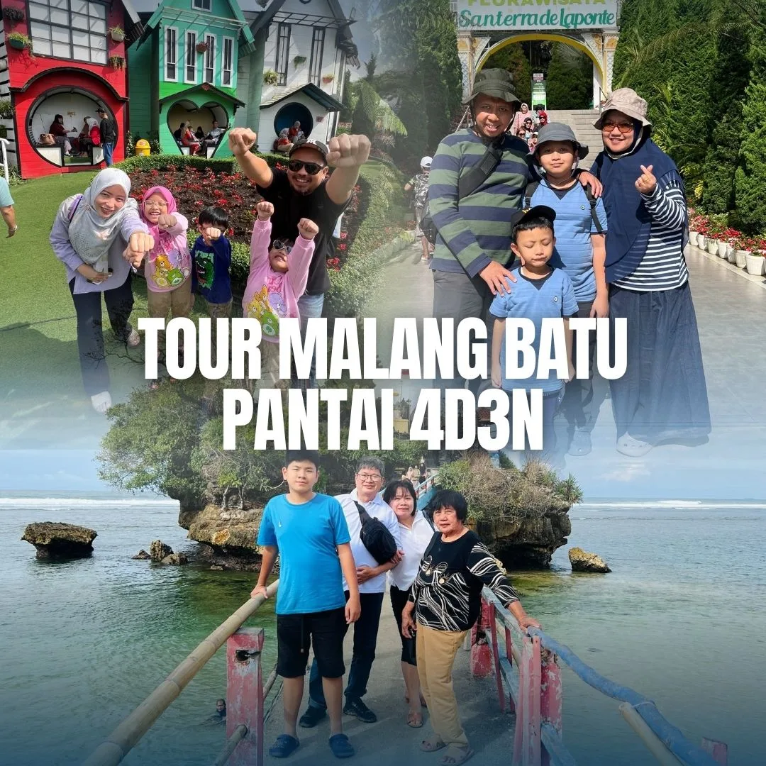 Paket Wisata Malang Batu Pantai 4 Hari 3 Malam