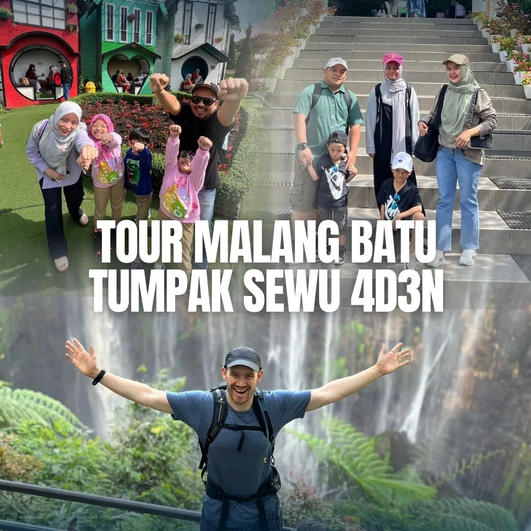 Paket Wisata Malang Batu Tumpak Sewu 4 Hari 3 Malam