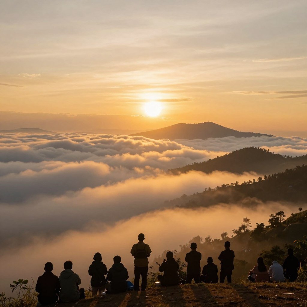 Golden Sunrise Bukit Sikunir