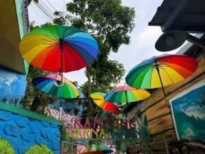 pintu masuk kampung warna-warni jodipan