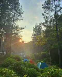 cuaca pagi hari Bedengan Camping Ground Malang