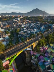 landscape kampung warna-warni jodipan
