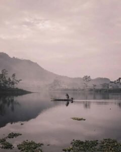Suasana Waduk Selorejo yang sejuk