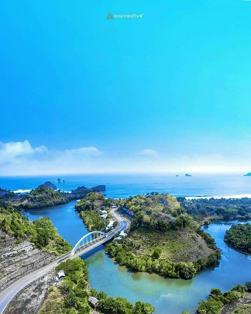 Jembatan Pantai Ungapan Malang Jembatan Pantai Ungapan Malang