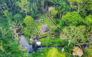 landscape candi dari atas