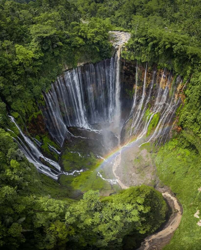 panorama epik air terjun panorama epik air terjun