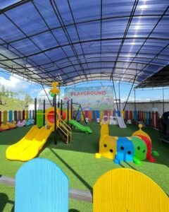 Area bermain anak di Malang Skyland