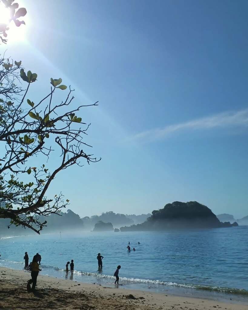 Suasana tenang dan alami yang menjadi daya tarik Pantai Selok