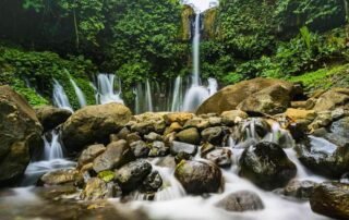 Air terjun bertingkat Coban Ciblungan Malang