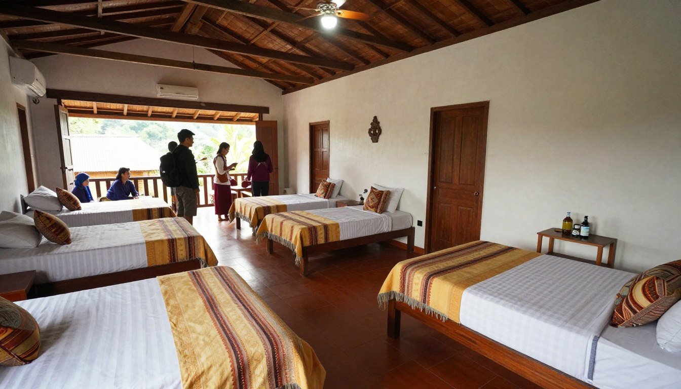 fasilitas paket open trip ke dieng