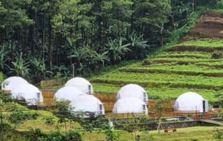 Panorama Lembah Indah Malang dari atas