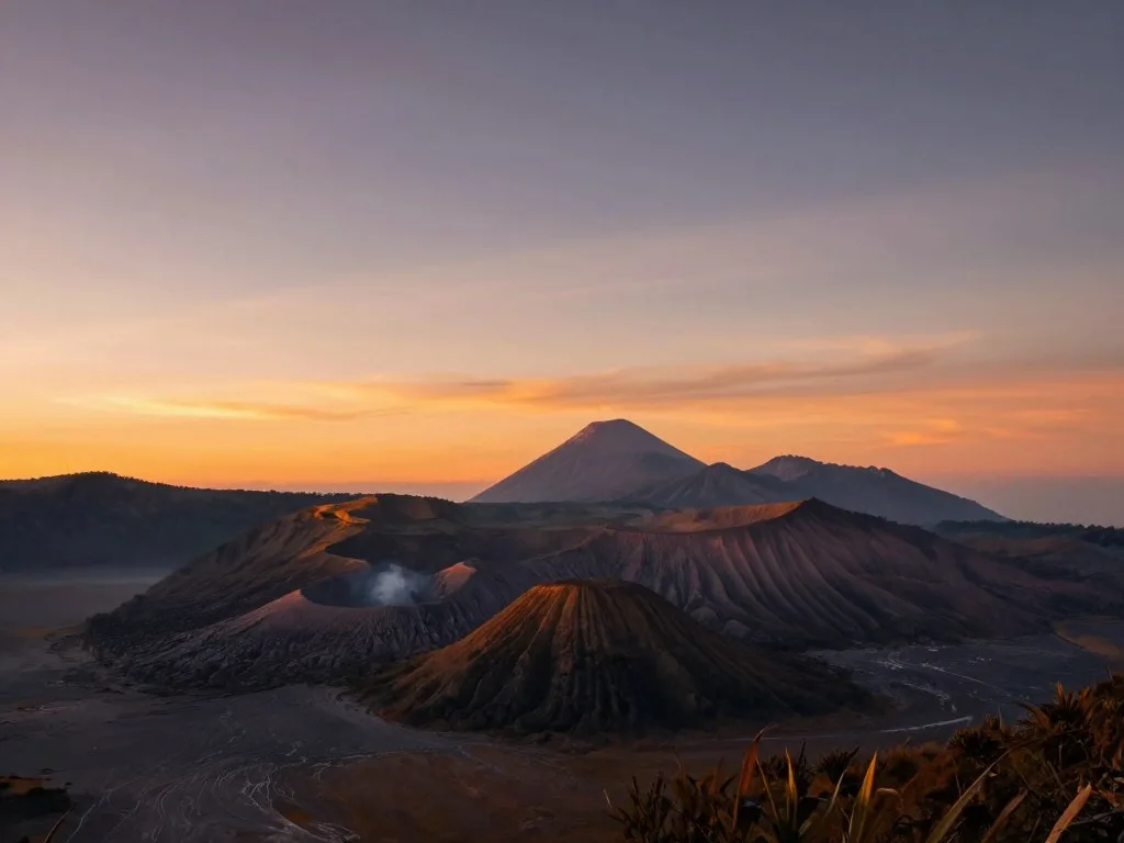 private trip bromo panorama sunset