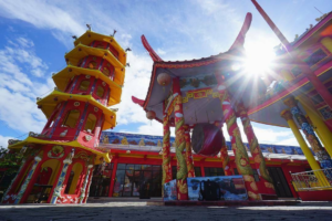 Gaya arsitektur Klenteng Hoo Tong Bio