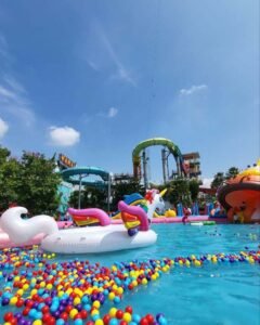 Wahana air favorit pengunjung Wahana air favorit pengunjung