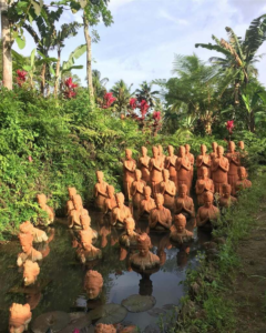 Patung-patung di Taman Gandrung