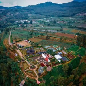 Bukit Nirwana dari ketinggian