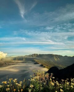 Panorama dari Puncak B29