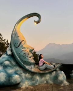 Spot foto berbentuk bulan Spot foto berbentuk bulan