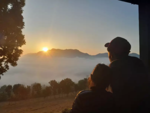 Keindahan matahari terbenam Keindahan matahari terbenam