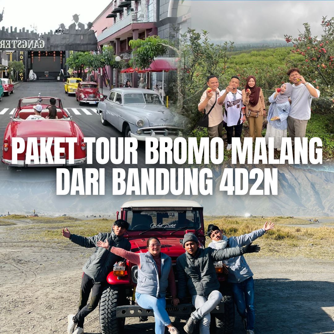 Paket Tour Bromo Malang dari Bandung 4D2N