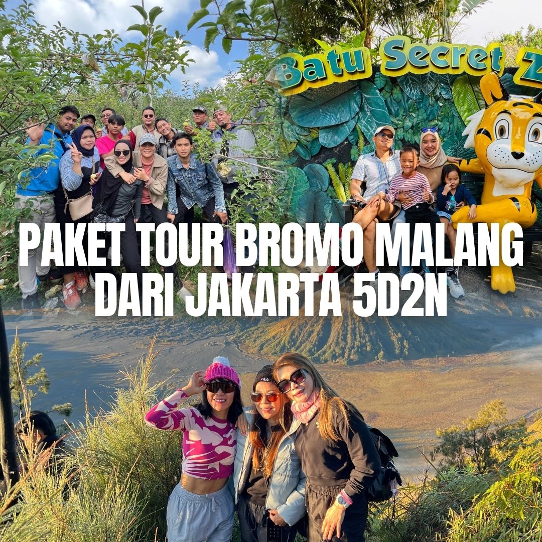 Paket Tour Bromo Malang dari Jakarta 5D2N