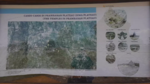 Peta Candi-candi di Pprambanan Plateau