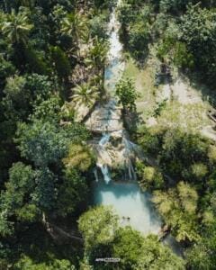 Panorama Curug Pulosari dari ketinggian