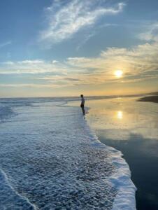 Foto di tepi Pantai Parangkusumo