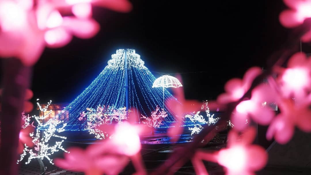 Area lampion yang indah