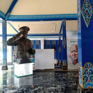 Bangunan museum mengusung konsep arsitektur tradisional Jawa