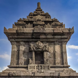 Candi Barong dengan arsitektur khas Hindu