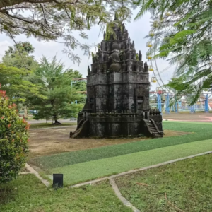 Taman dengan dekorasi tematik Taman dengan dekorasi tematik