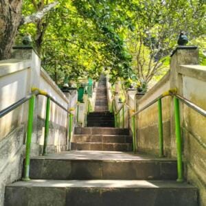 Tangga menuju Goa Selarong