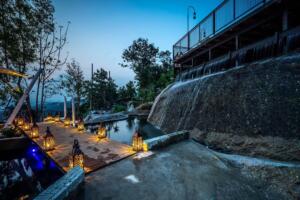 Suasana Obelix Hills yang menenangkan