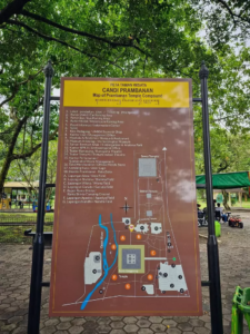 Peta Taman Wisata Candi Prambanan