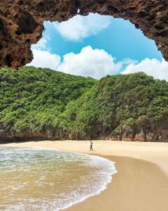 Spot foto tepi pantai
