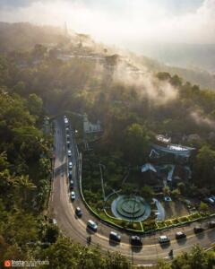 Suasana sejuk kawasan Bukit Bintang