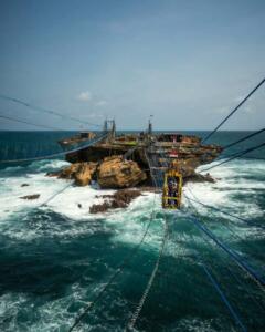 Gondola legendaris di Pantai Timang