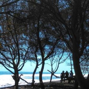 Suasana Pantai Bugel