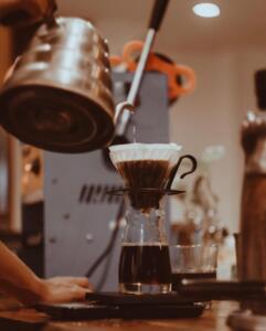 Salah satu tempat ngopi