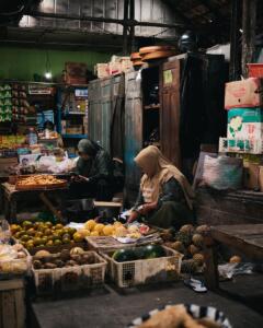 Suasana dalam pasar